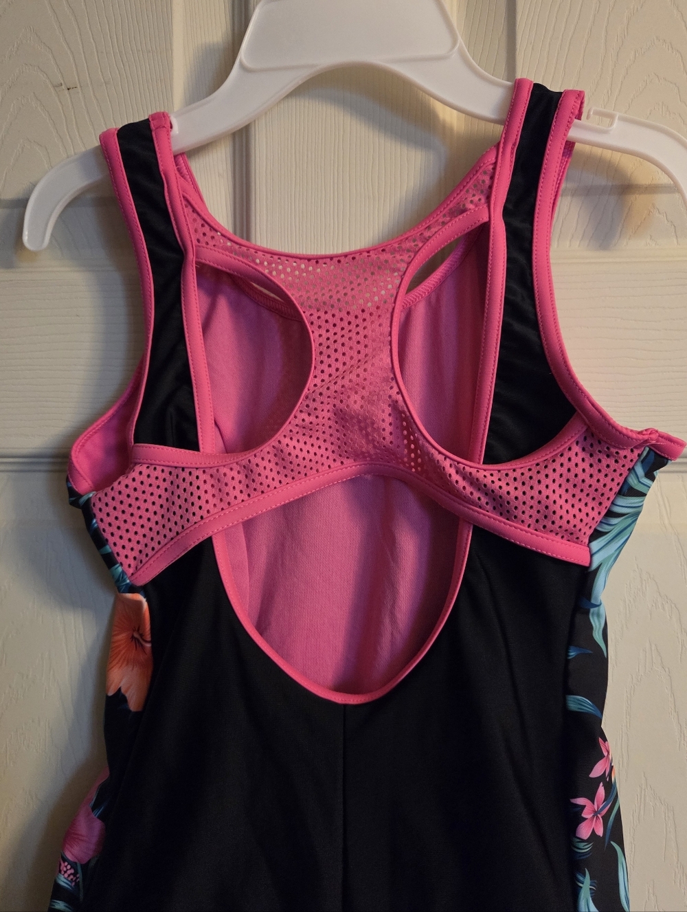 Gerry Girls' Botany Print Side 1-Piece Size 14 - Picture 5 of 12